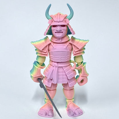 3D Printed Samurai Warrior | Articulating Figure with Katana