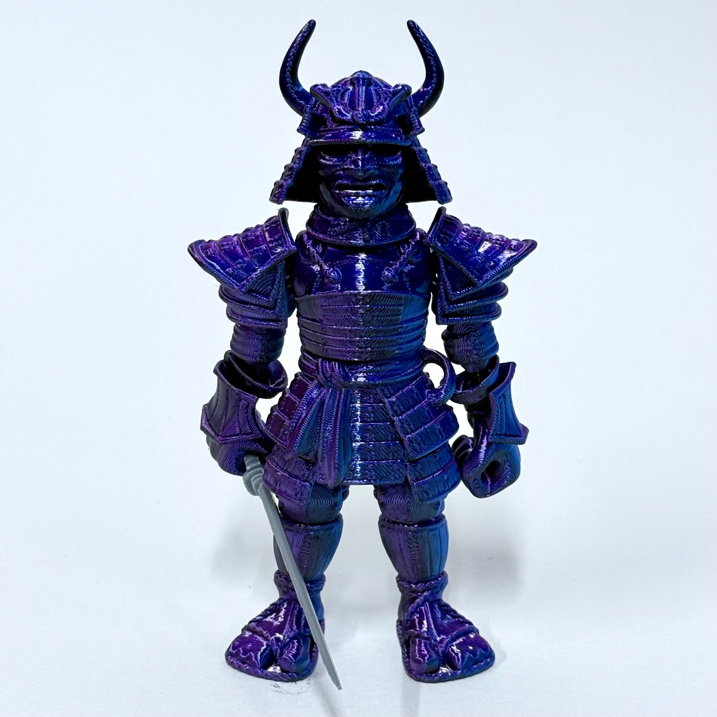 3D Printed Samurai Warrior | Articulating Figure with Katana
