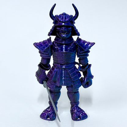 3D Printed Samurai Warrior | Articulating Figure with Katana