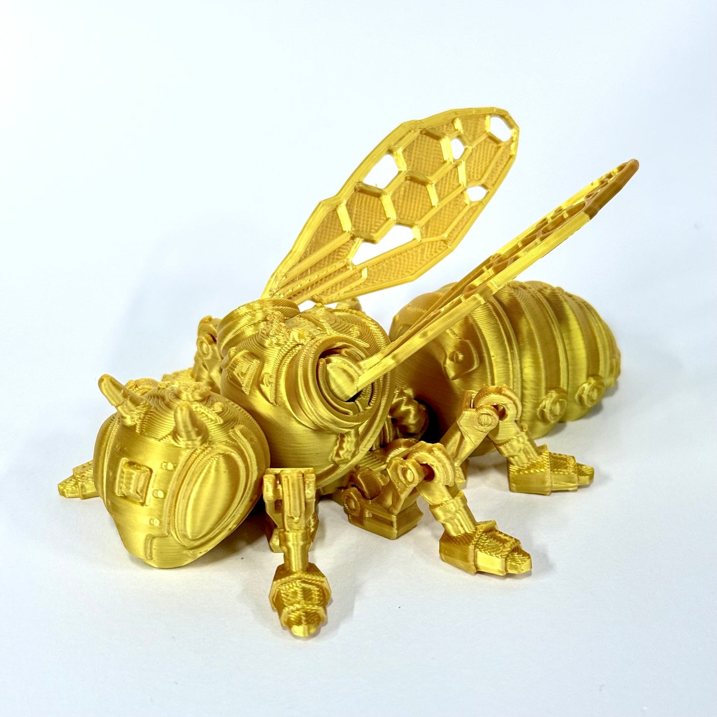 Cyber Bee | 3D Printed Articulated Robotic Bee Figure