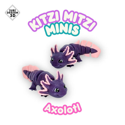 Kitzi Mitzi Minis - Axolotl