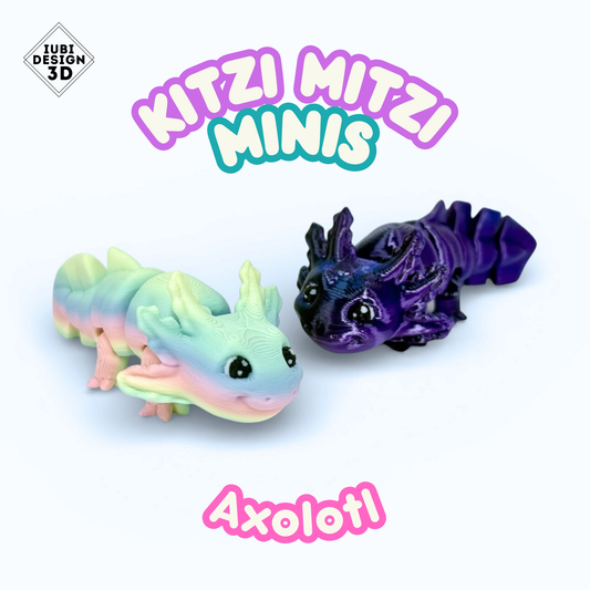 Kitzi Mitzi Minis - Axolotl