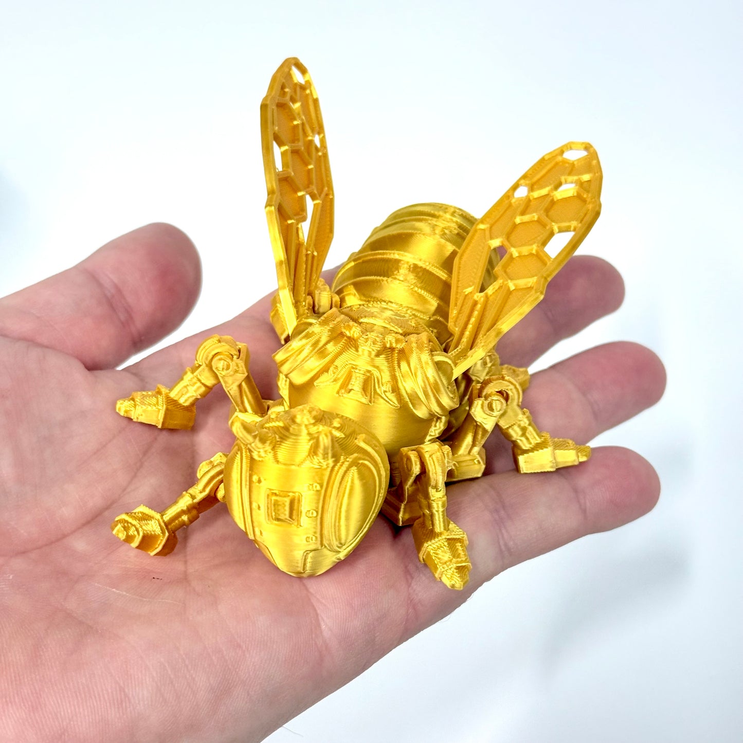 Cyber Bee | 3D Printed Articulated Robotic Bee Figure