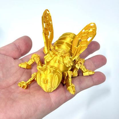 Cyber Bee | 3D Printed Articulated Robotic Bee Figure
