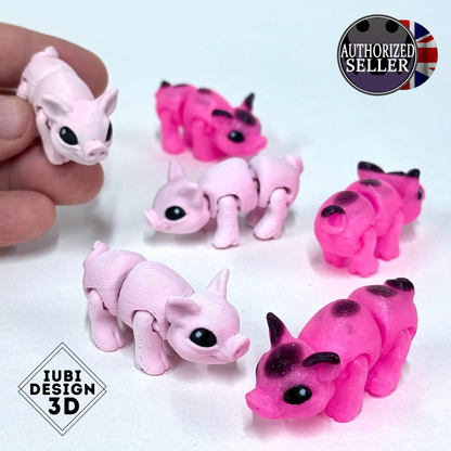 3D Printed Tiny Creatures – Articulated Fidgets to Collect & Fidget With
