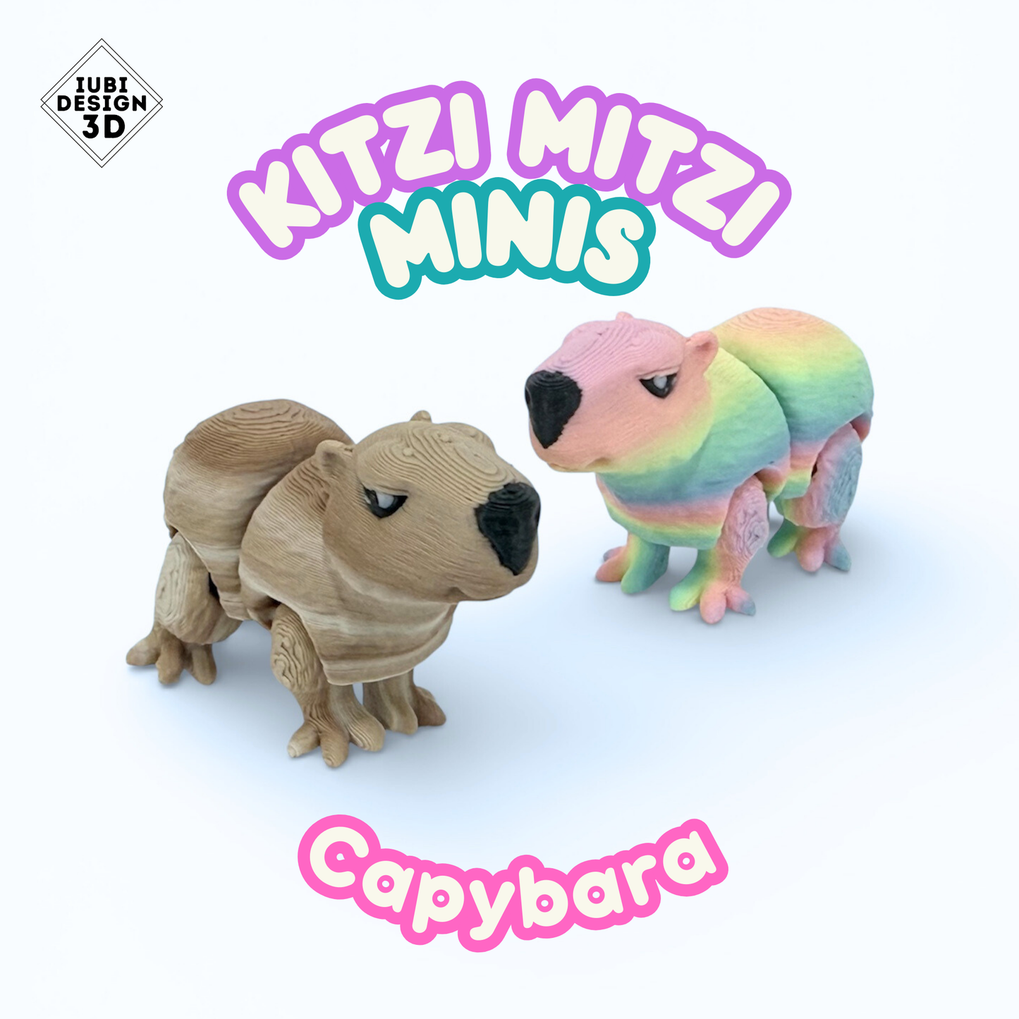 Kitzi Mitzi Minis - Capybara