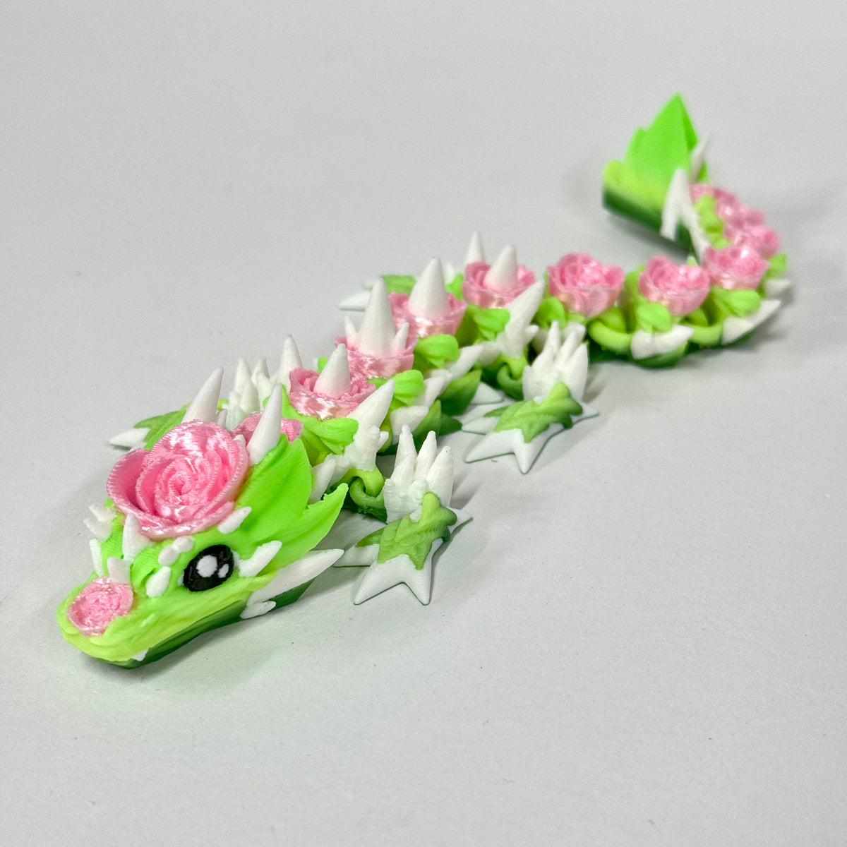 Baby Rose Dragon | 3D Printed Articulating Dragon Figure