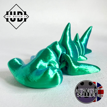 3D Printed Hammerhead Shark | Tiny - 3.5 inches