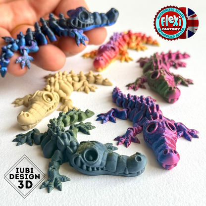 3D Printed Tiny Creatures – Articulated Fidgets to Collect & Fidget With