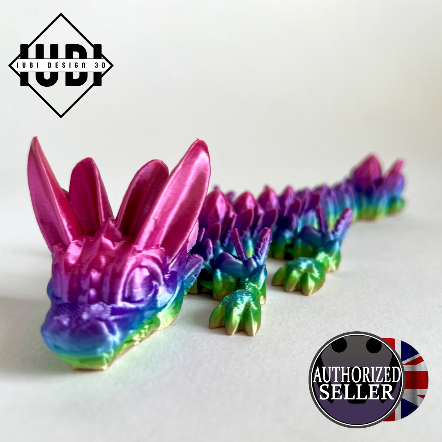 3D Printed Easter Dragon | Baby - 7 inches