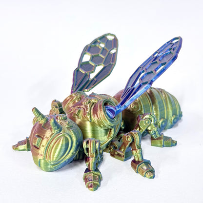 Cyber Bee | 3D Printed Articulated Robotic Bee Figure
