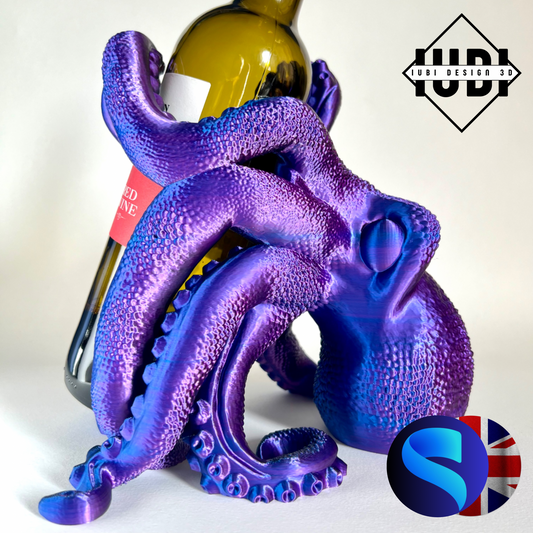 Bordeaux: The Octopus | 3D Printed Octopus Wine Holder