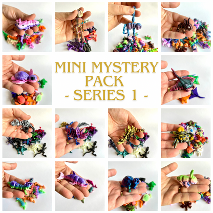 3D Printed Mini Mystery Packs | Pack of 3, 6 or 10