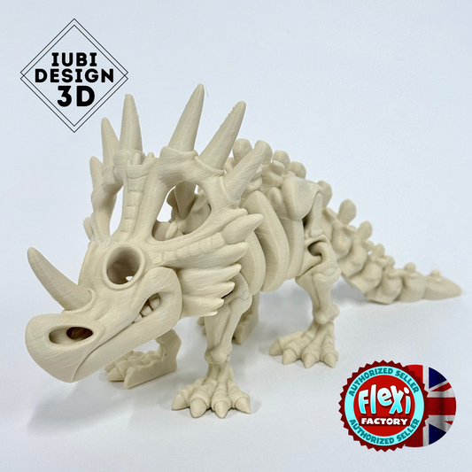 Skeleton Styracosaurus | 3D Printed Articulated Dinosaur Skeleton Figure