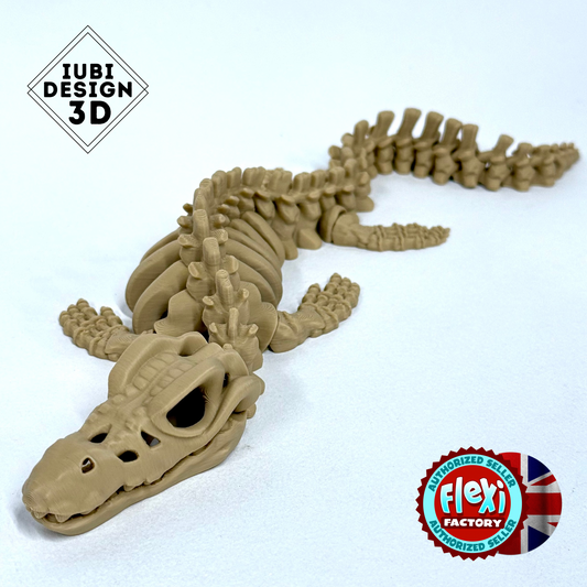 Skeleton Mosasarus | 3D Printed Articulating Dinosaur Figure