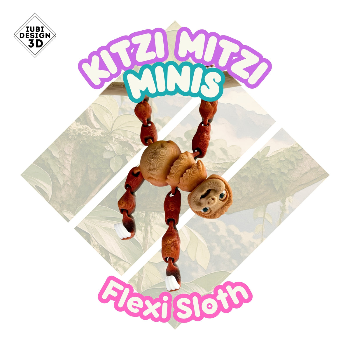 Kitzi Mitzi Mini Flexi Sloth — final ZIP image