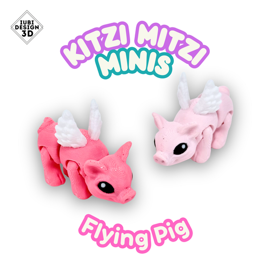 Kitzi Mitzi Minis - Flying Pig