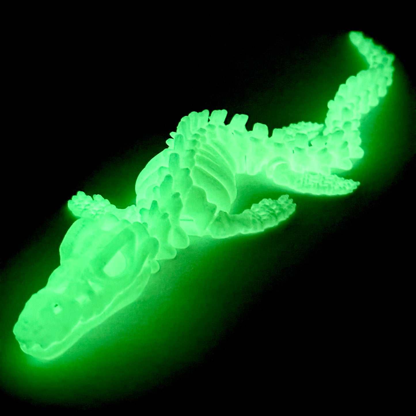 Skeleton Mosasarus | 3D Printed Articulating Dinosaur Figure