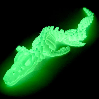 Skeleton Mosasarus | 3D Printed Articulating Dinosaur Figure