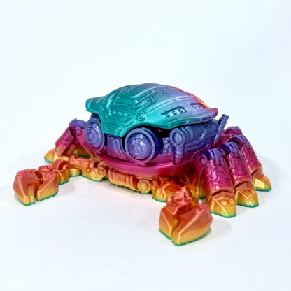 Cyber Crab | 3D Printed Articulating Futuristic Figure
