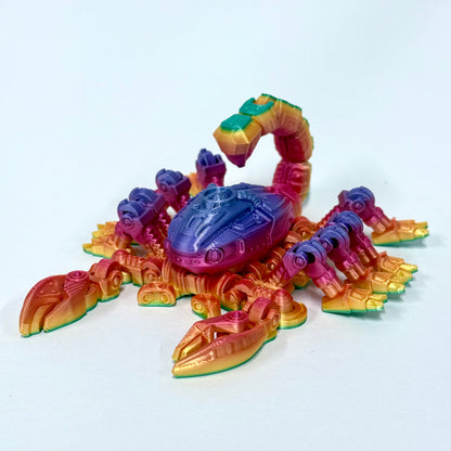 Cyber Scorpion | 3D Printed Articulating Insectoid Robot Figure