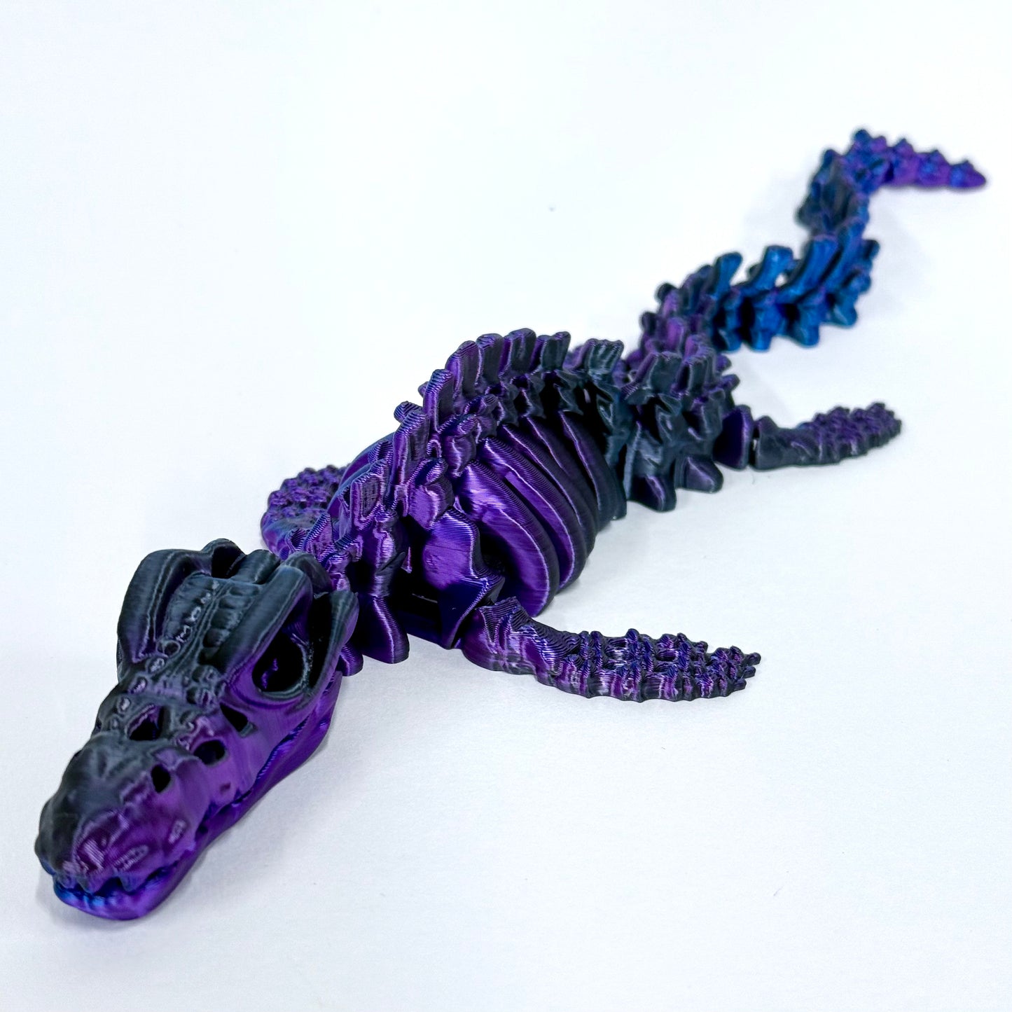 Skeleton Mosasarus | 3D Printed Articulating Dinosaur Figure