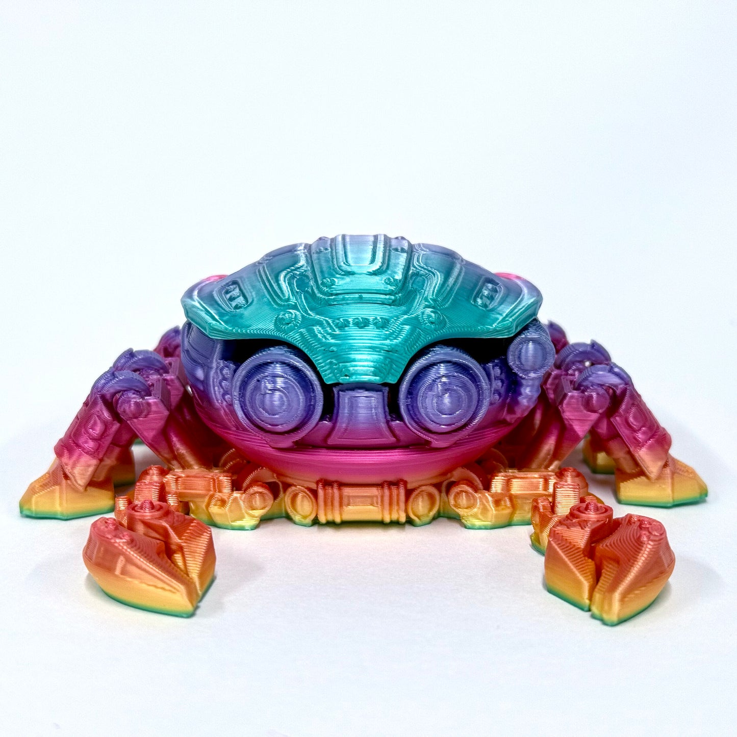 Cyber Crab | 3D Printed Articulating Futuristic Figure