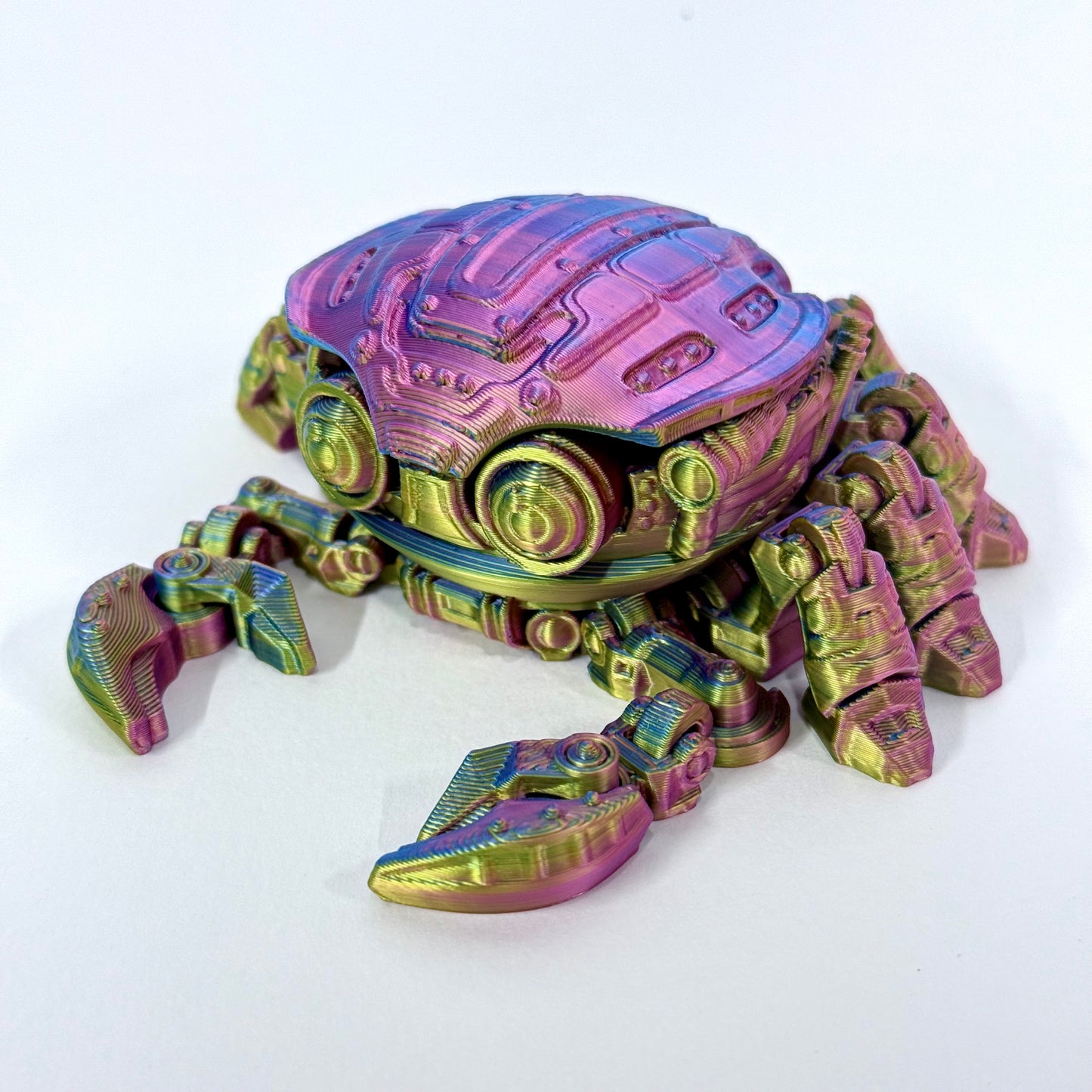 Cyber Crab | 3D Printed Articulating Futuristic Figure