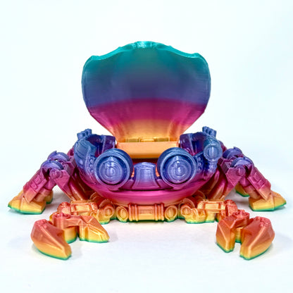Cyber Crab | 3D Printed Articulating Futuristic Figure