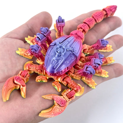 Cyber Scorpion | 3D Printed Articulating Insectoid Robot Figure