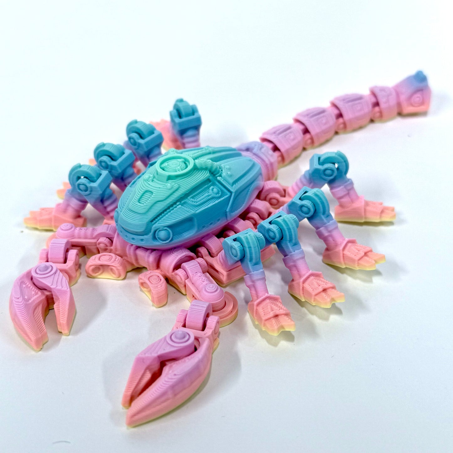 Cyber Scorpion | 3D Printed Articulating Insectoid Robot Figure