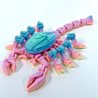 Cyber Scorpion | 3D Printed Articulating Insectoid Robot Figure