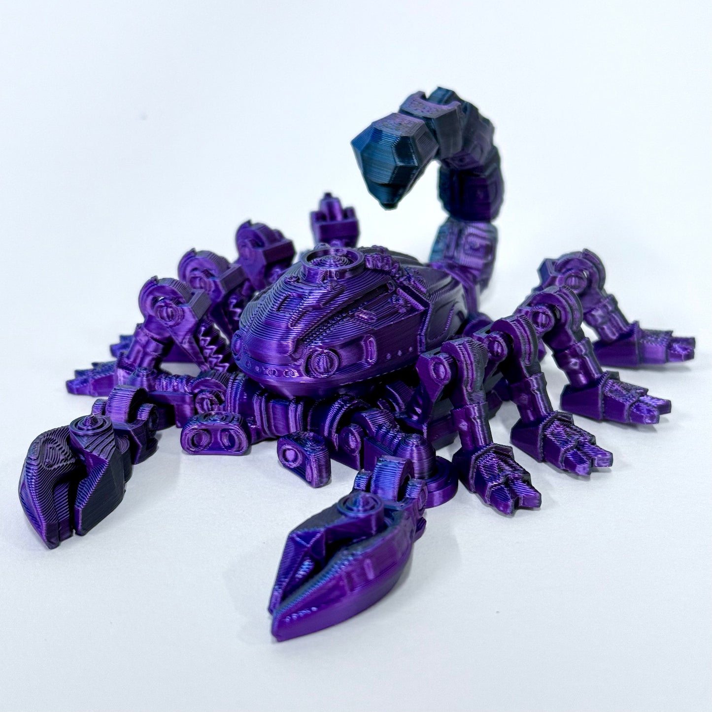 Cyber Scorpion | 3D Printed Articulating Insectoid Robot Figure