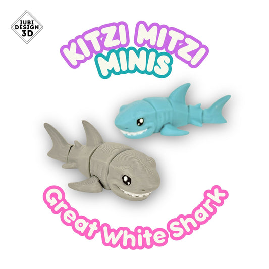 Kitzi Mitzi Minis - Great White Shark