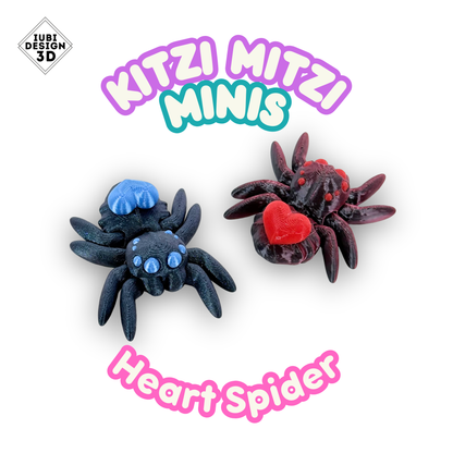 Kitzi Mitzi Minis - Heart Spider