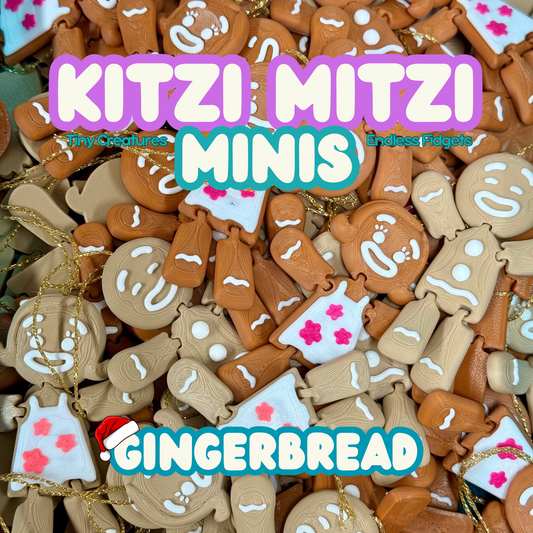 Kitzi Mitzi Minis - Gingerbread Man & Girl