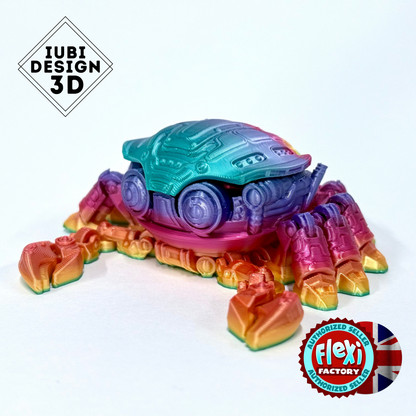 Cyber Crab | 3D Printed Articulating Futuristic Figure