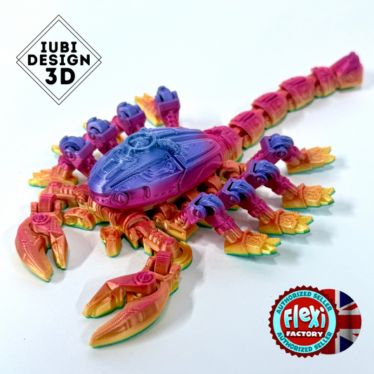 Cyber Scorpion | 3D Printed Articulating Insectoid Robot Figure