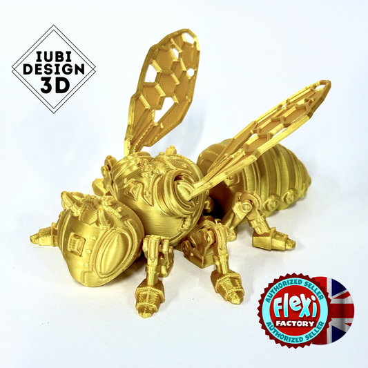 Cyber Bee | 3D Printed Articulated Robotic Bee Figure