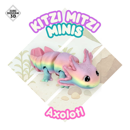 Kitzi Mitzi Minis - Axolotl