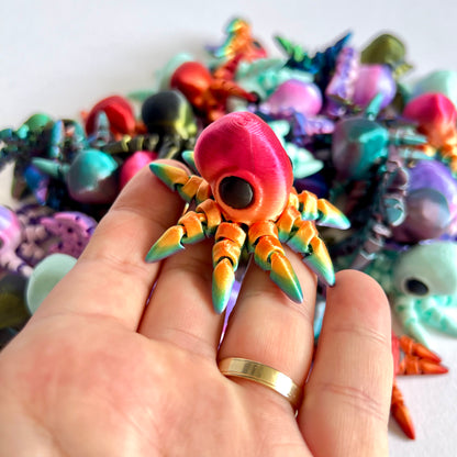 3D Printed Octopus | Tiny - 2.5 inch