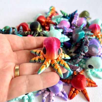 3D Printed Octopus | Tiny - 2.5 inch