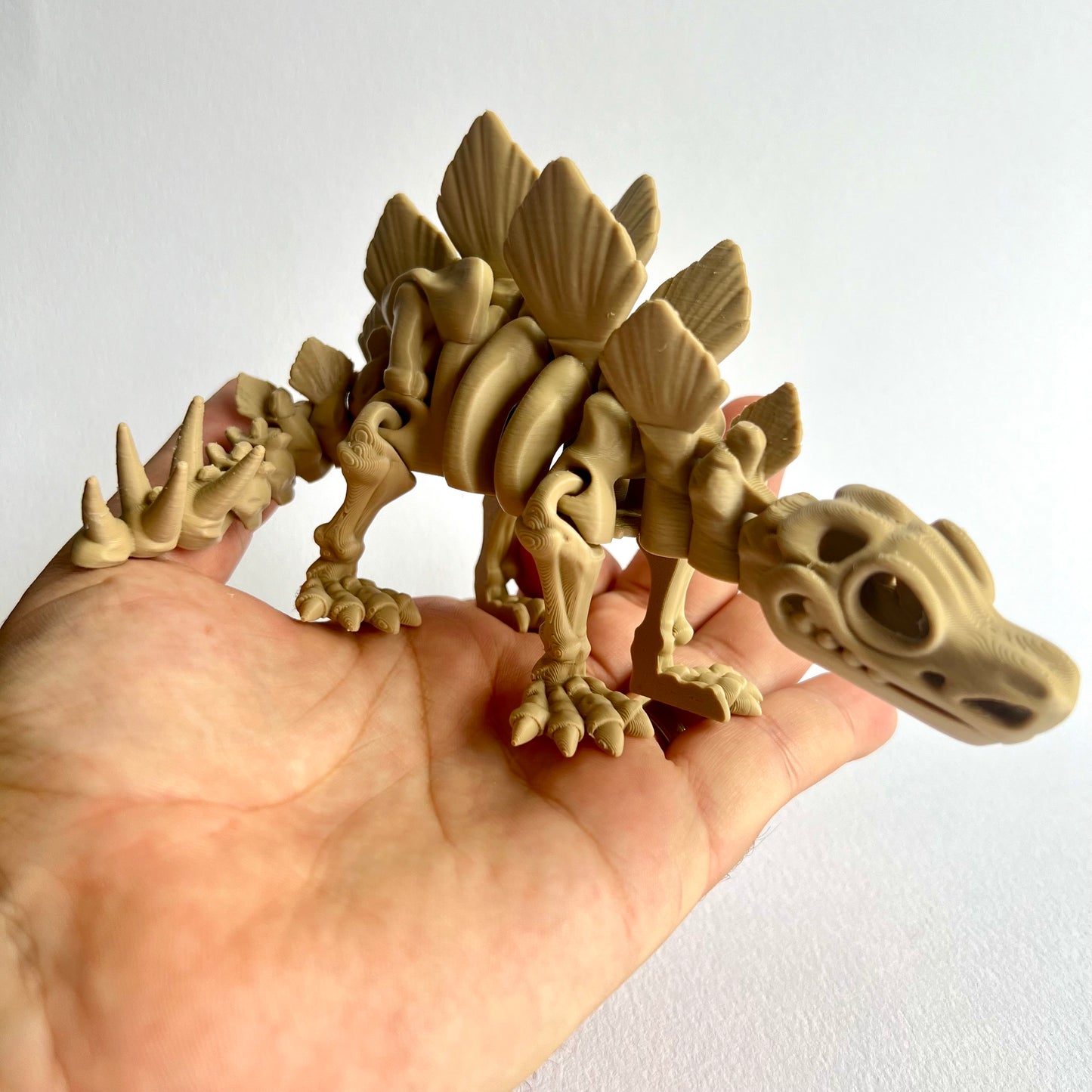 3D Printed Skeleton Stegosaurus | Articulating Dinosaur