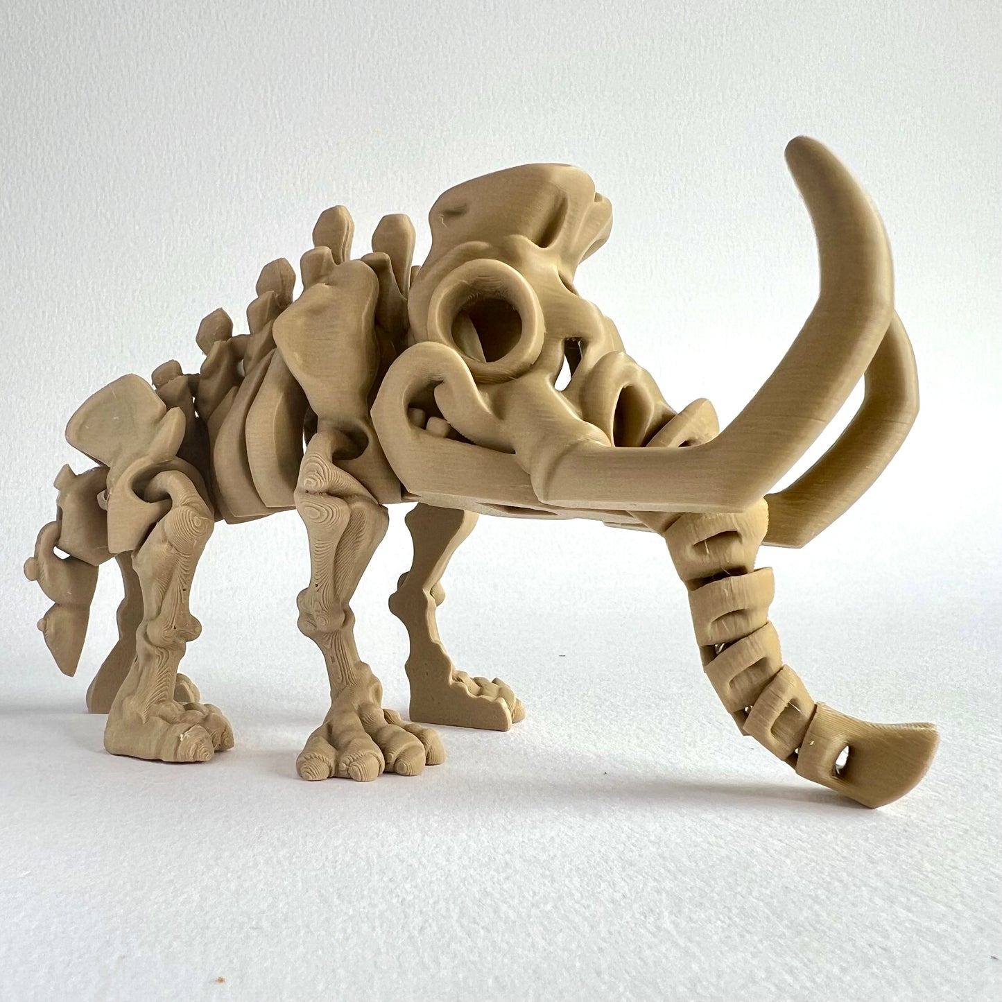 3D Printed Skeleton Mammoth | Articulating Dinosaur