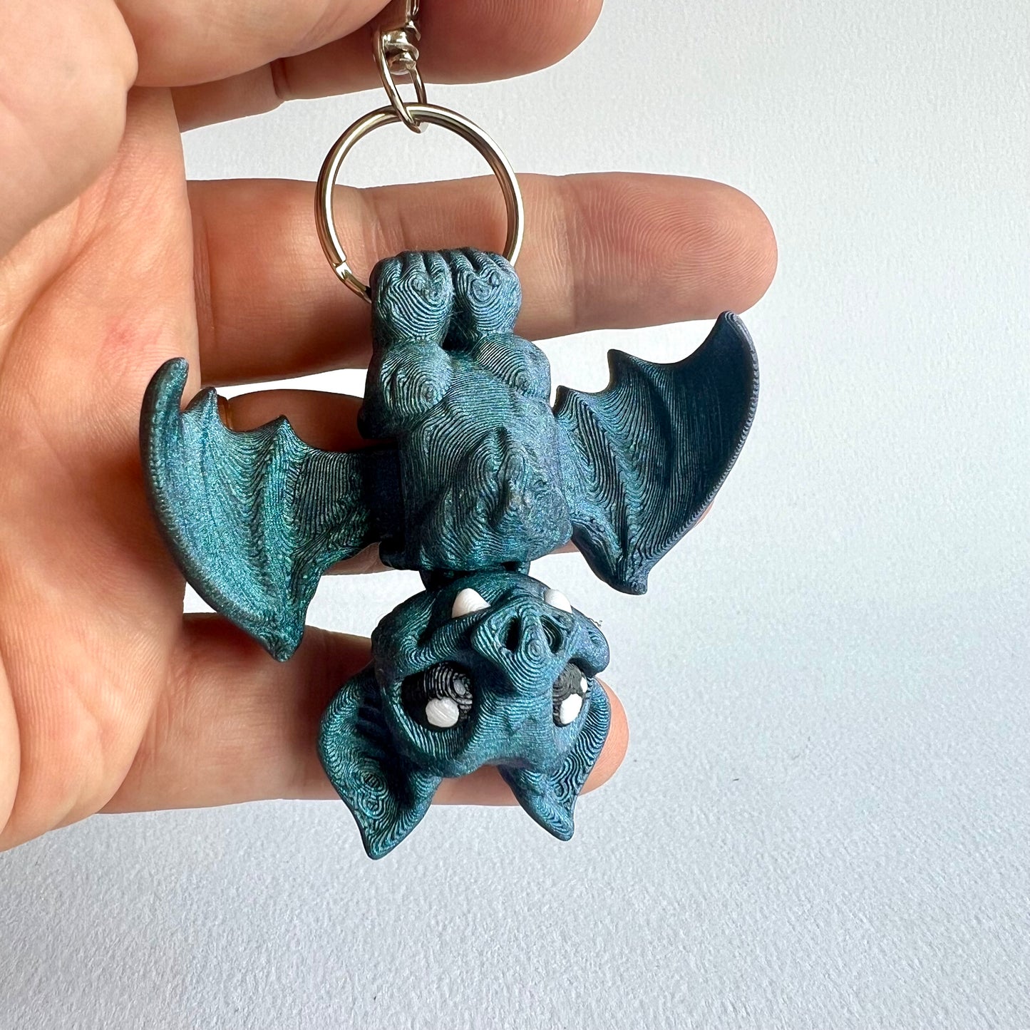 3D Printed Tiny Hanging Bat | Keyring