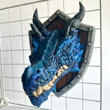 True Dragon Trophy | 3D Printed Dragon Wall Mount Display