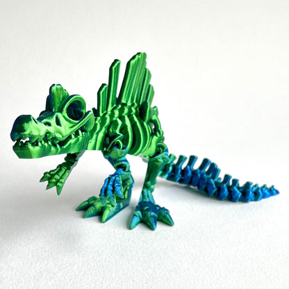 3D Printed Skeleton Spinosaurus | Articulating Dinosaur Figure