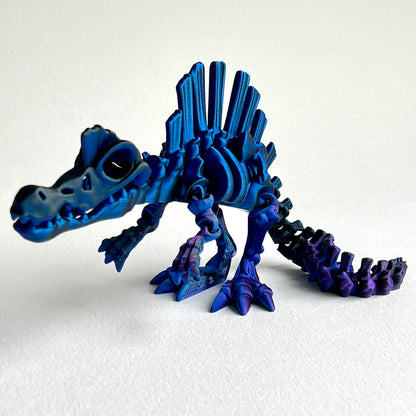 3D Printed Skeleton Spinosaurus | Articulating Dinosaur Figure