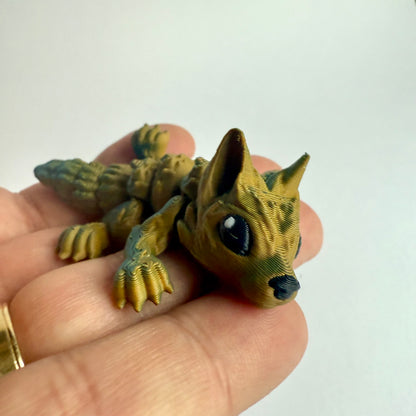 3D Printed Wolf Pup | Tiny