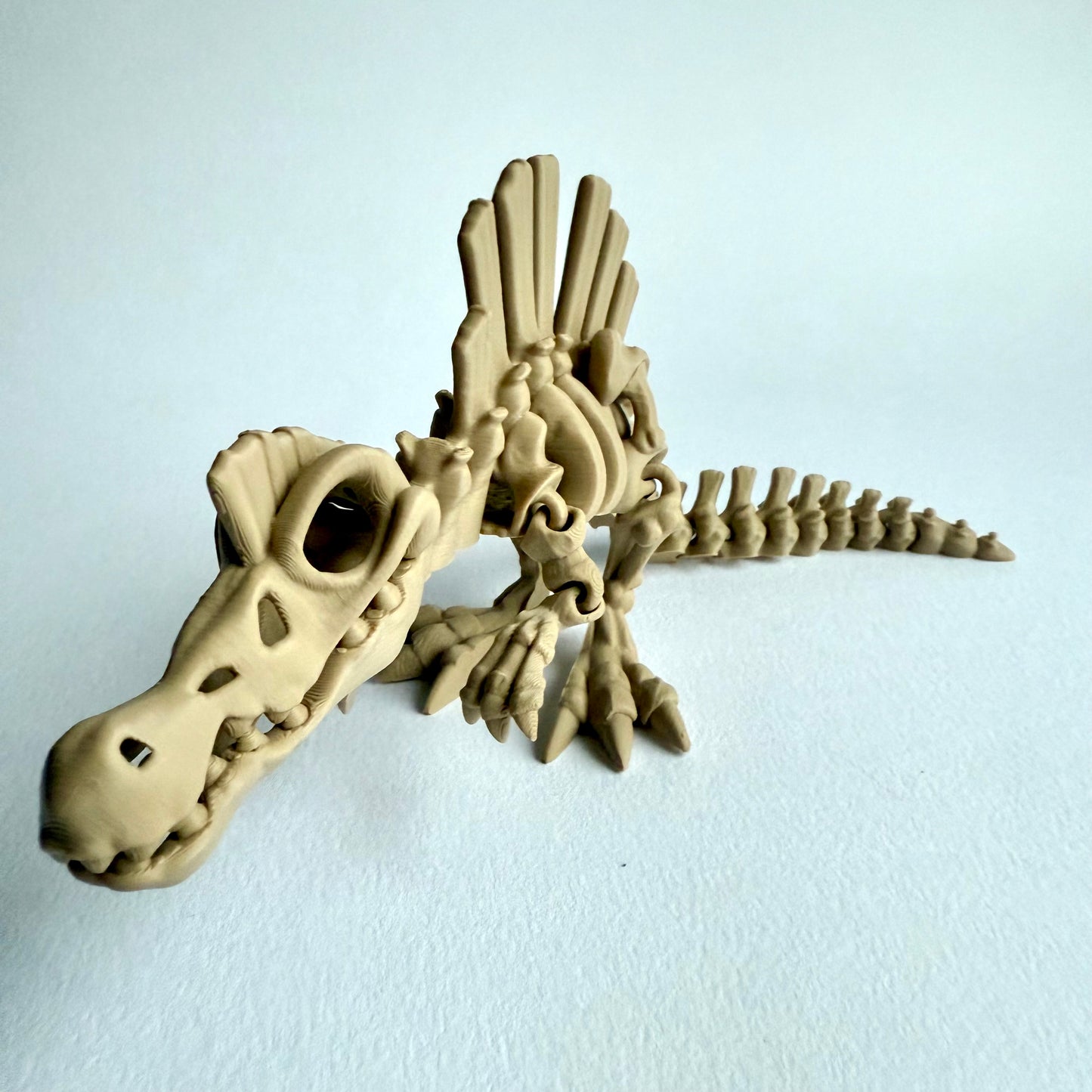 3D Printed Skeleton Spinosaurus | Articulating Dinosaur Figure